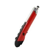 펜마우스 전자펜마우스 무선 펜마우스 블루투스 마우스 멀티 기능 무선 터치 펜 마우스 PPT 포인터 웹 브라, 01 빨간, 한개옵션1