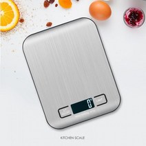 주방저울[키친저울/손저울] 디지털가정용 1g 10kg 스테인레스 계량 LCD화면표시 전자저울 [야곱], 주방저울