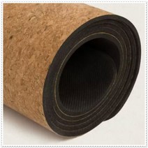 요가매트 필라테스매트 183*66cm 코르크 천연고무 통기성 빠른건조