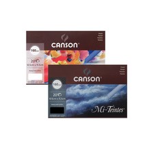 캔숀 미뗑스 파스텔지 160g 엽서팩 (화이트/블랙), 블랙(CAPC-MTBK)