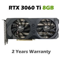 Mllse 게임 geforce rtx 3060 ti 8gb gddr6 256-bit 14 gbps pcie 4.0 그래픽 카드 3060ti 고급 냉각 듀얼 팬 비디오 카드, rtx3060은 8기가