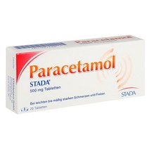 [독일 내수 정품](파라세타몰)PARACETAMOL STADA 500 mg Tabletten 20St