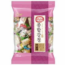 CM 청우 종합 강정 350gX6개입 튀밥 참깨 들깨 보리 조청 혼합 대용량 옛날 전통 과자