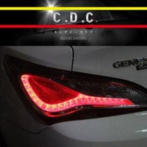 카다이클럽(C.D.C) (뉴)제네시스쿠페 테일램프 면발광 분리 모듈 (2EA/1SET), 1개
