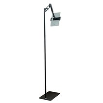 라라공방 135CM 스마트폰 태블릿 자바라 스탠드 거치대 대형 1개, 블랙