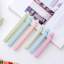 다용도 밀봉 봉투클립 5P(대형), 그린