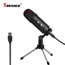 전문 usb 마이크 콘덴서 노트북 가라오케 노래 스트리밍 게임 팟캐스트 스튜디오 녹음 mikrofon