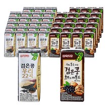 [블루존] 삼육두유 검은콩호두아몬드 190ml 24개입   검은콩 우리22곡 190ml x 24개입, 1세트