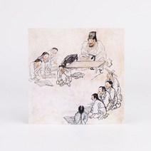 기타 바보사랑[북키스]명화엽서 김홍도_서당, 단품