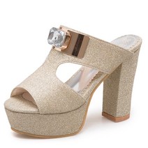 명양피프 스팽글 여성키높이 11cm 하이힐 토오픈 샌들 m10122dz49