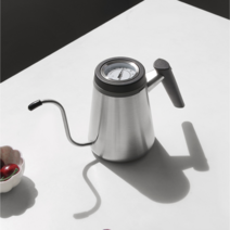 스틸 핸드 드립 주전자 0.6L 온도확인 블루보틀 스타벅스 커피 포트 카페 바리스타