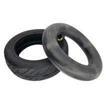 10X2.70-6.5 내부 튜브 외부 타이어 10X2.70-6.5 인플레이션 타이어 전기 스쿠터 균형 스쿠터 액세서리, Black_1