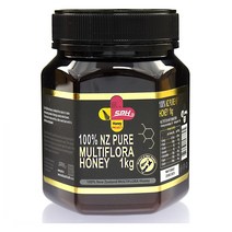 뉴질랜드 SPH 100% 퓨어 멀티플로랄 야생화 꿀 허니 1kg, 1개