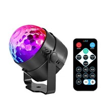 3w led 파티 무대 조명 rgb laser dj strobe lamp 크리스마스 프로젝터 사운드 활성화 회전 디스코 볼 램프 댄스 플로어, 및 85v-260v, USB 플러그