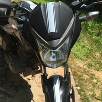 오토바이 포인트 삼선 시트지 바이크 데칼 랩핑 스티커, 실버