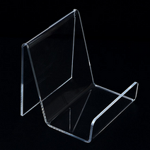 스탠드형 투명 아크릴 상품 진열대 거치대 제품 디피 북 책 핸드폰, 단품, 단품