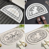 [유유존] 마벨러그발매트 북유럽 감성 인테리어 욕실 주방 러그, 마벨러그발매트_가든드림