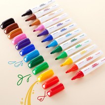 라인플러스 칼라 보드마카 12색, 혼합색상, 1세트