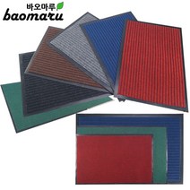 이랑 현관매트 현관발판 발판매트 바닥매트, 대형_그레이, 1개
