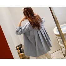 닮은사람 주름 블라우스