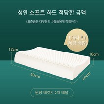 가누다베개 워셔블 메모리폼 경추베개 컴포트 목디스크베개, 여성형 -60*40*9/11CM 시니어 소프트(동일구매
