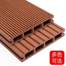 목재 데크 합성데크 사이즈 인조 전원주택 옥상 조립식 테라스 타일 나무 인테리어, 1㎡, 1_사각 구멍 145x20mm