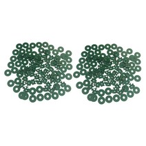 ST SHOP 50Pcs/100PCS 플라스틱 온실 클립 와셔 알루미늄 온실에 대 한 설정, 100Pcs, 녹색
