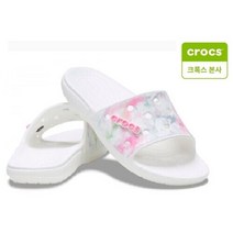 [AK수원점] [크록스 본사] 클래식 블리치다이 슬라이드 207411-94S