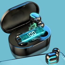 이어팟 슈어이어폰TWS-스포츠 방수 이어폰 마이크 장착 헤드셋 블루투스 5.1 3500mAh 충전 박스 무선 헤드, 04 D