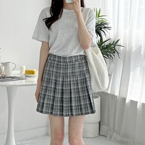 봄 여름 체크 미니스커트 테니스치마 스커트