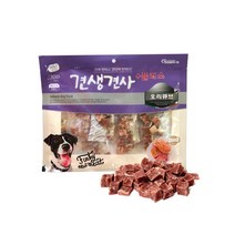 *신제품특가* 견생견사 플러스 대용량 강아지 간식 300g 12종, 8개, 견생견사 플러스 오리 큐브 300g