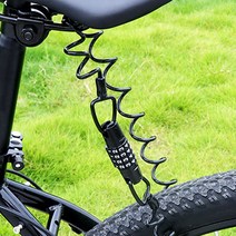 업체HYJU협력체 숫자 철사 자물쇠 스프링 자전거 130cm 오토바이 3WACD25B, 1개, 1개