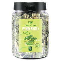 드랍쉽 연잎(국산) 50g(통) 하엽 연꽃잎 연잎차, 연잎[국산] 50g[통]