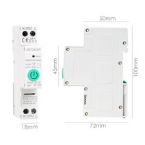 부품 스위칭 허브 호환 Tuya Smart ZigBee 에너지 미터 IoT 스위치 과전압 과부하 Alexa Google Hub용 선불 필요