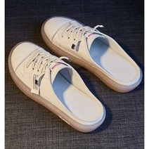 루비샵 발편한 슬립온 스니커즈 뮬스니커즈 굽높이 2.5CM