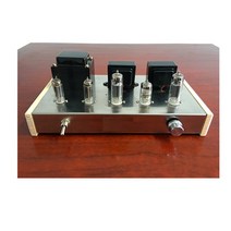 Nobsound-홈 오디오 튜브 앰프 6P1 DIY 키트 6Z4 6N2 스테인레스 스틸 쉘 전원 출력 2x4W ac110 V 220V, 6p1 machine_220V