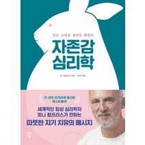 자존감 심리학:있는 그대로 살아도 괜찮아, 다산초당, 이한기