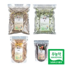 산야꾸지뽕 꾸지뽕가지 잎 뿌리 건열매, 4팩, 1.7kg