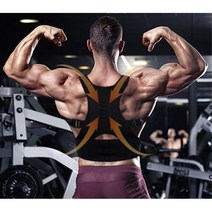 헬스 어깨 직장인 요추 허리 보호대 여성 통증 걷기운동 남자 엄마 건설현장 자세유지 부인 할아버지 약국 배송기사 복대 와이프 할머니 지탱 아대, 1개