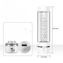 수소발생기 수소수 휴대용 제조기 텀블러 수소수 생성기 탄산 H2 가정용, Generator and Inhale