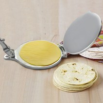 8 개 인치 알루미늄 옥수수를 누릅니다. 옥수수 메이커 밀가루 옥수수를 눌러 ROTIS 보도 반죽을 눌러, 하나, 은