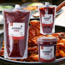 만능 양념장 닭갈비 낙지 쭈꾸미 오징어 볶음 양념, 튜브형 400g, 많이매운맛