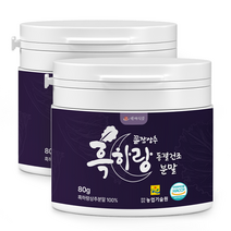 흑하랑상추 동결건조 분말 80g HACCP 인증제품, 2통