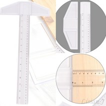 리시안제이 제도용 자 T형 제도용자 제도자, 45cm