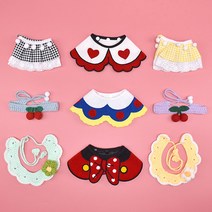 크림펫 강아지 케이프 고양이 넥카라 스카프 30종 반다나 빕, 4-1. 꼬꼬-옐로우-M, 1개