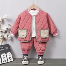 유아 겨울 상하복 세트 투피스 점퍼 바지 깔깔이 아기 아동복 옷 남아 예쁜 아동 여아