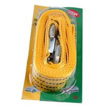 3 톤 4 미터 Flsorescence 범용 자동차 견인 케이블 스트랩 로프 트럭 단 철 후크와 밧줄을 당기는, [01] YW