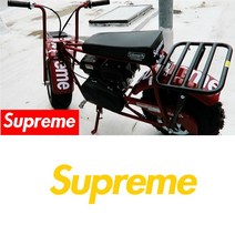 슈프림 Supreme포인트스티커 슈프림스티커, 옐로우