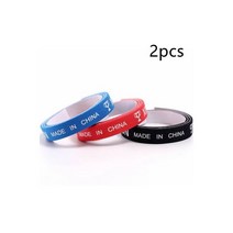 탁구 라켓 보호 스폰지 테이프 액세서리 2 조각 Anti-collision프로 tector Tiger Whip Strap, 2PC black