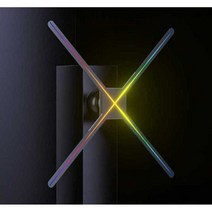 3d 홀로그램 선명한 회전 영상 실내 광고 입체 그래픽, 3. 100CM / 1615 램프 비즈